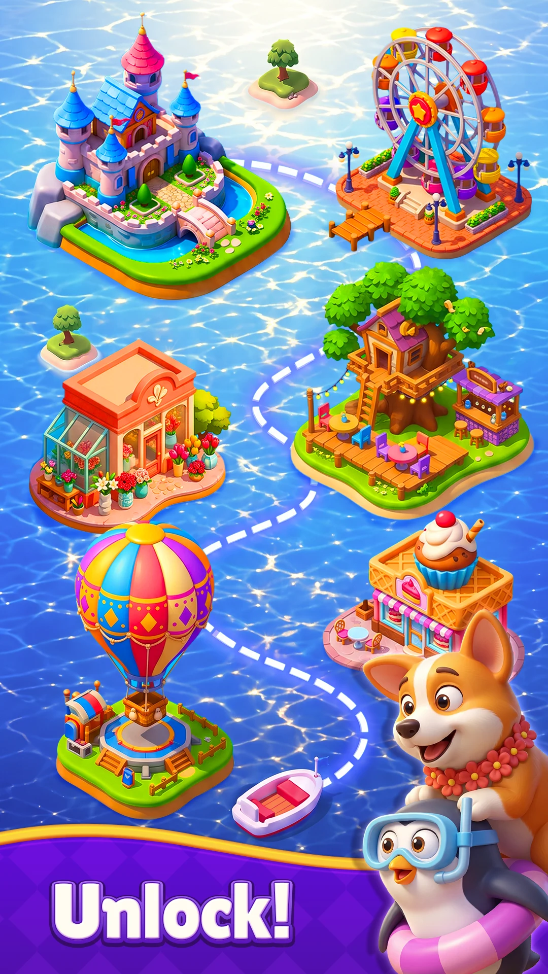 Dream Mania - Match 3 Games screenshot